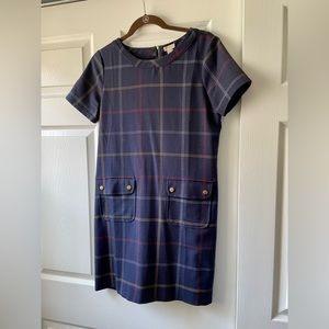J.Crew Navy/Multicolor Dress